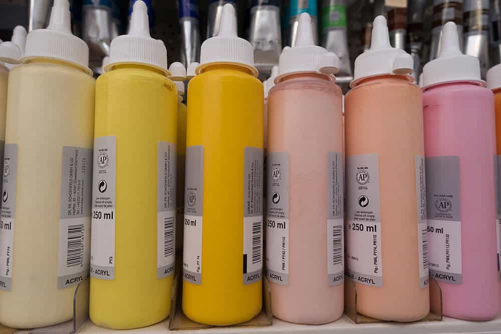 acrylic polymer emulsion for thinning paint