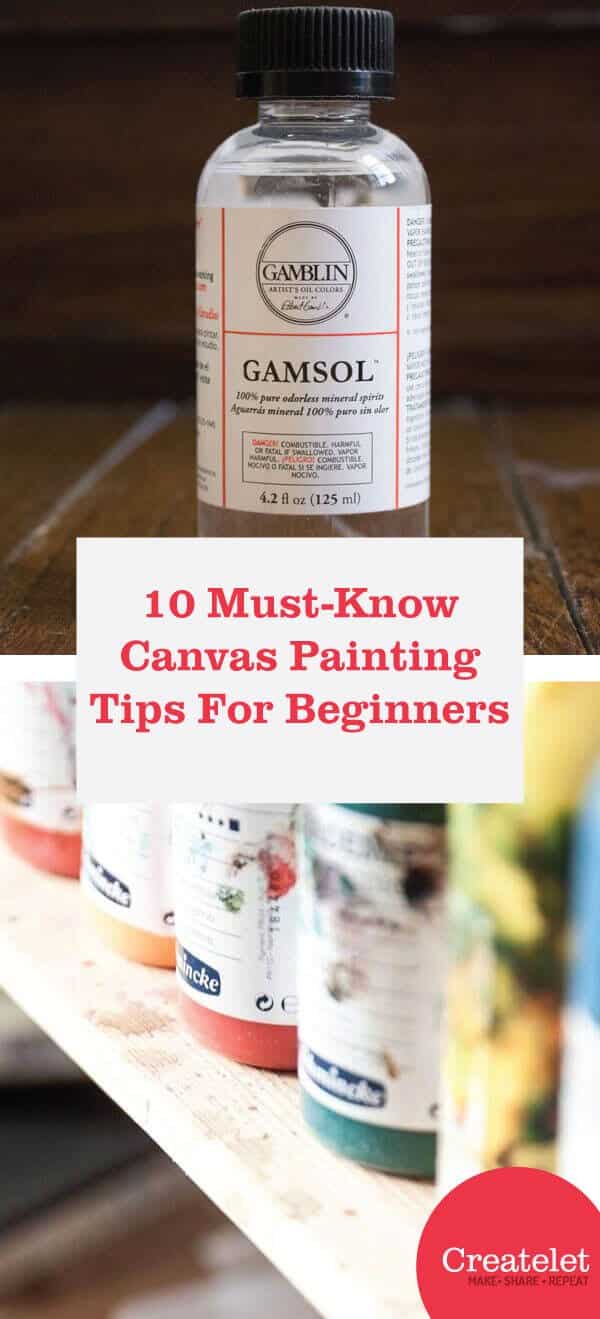 canvas painting tips