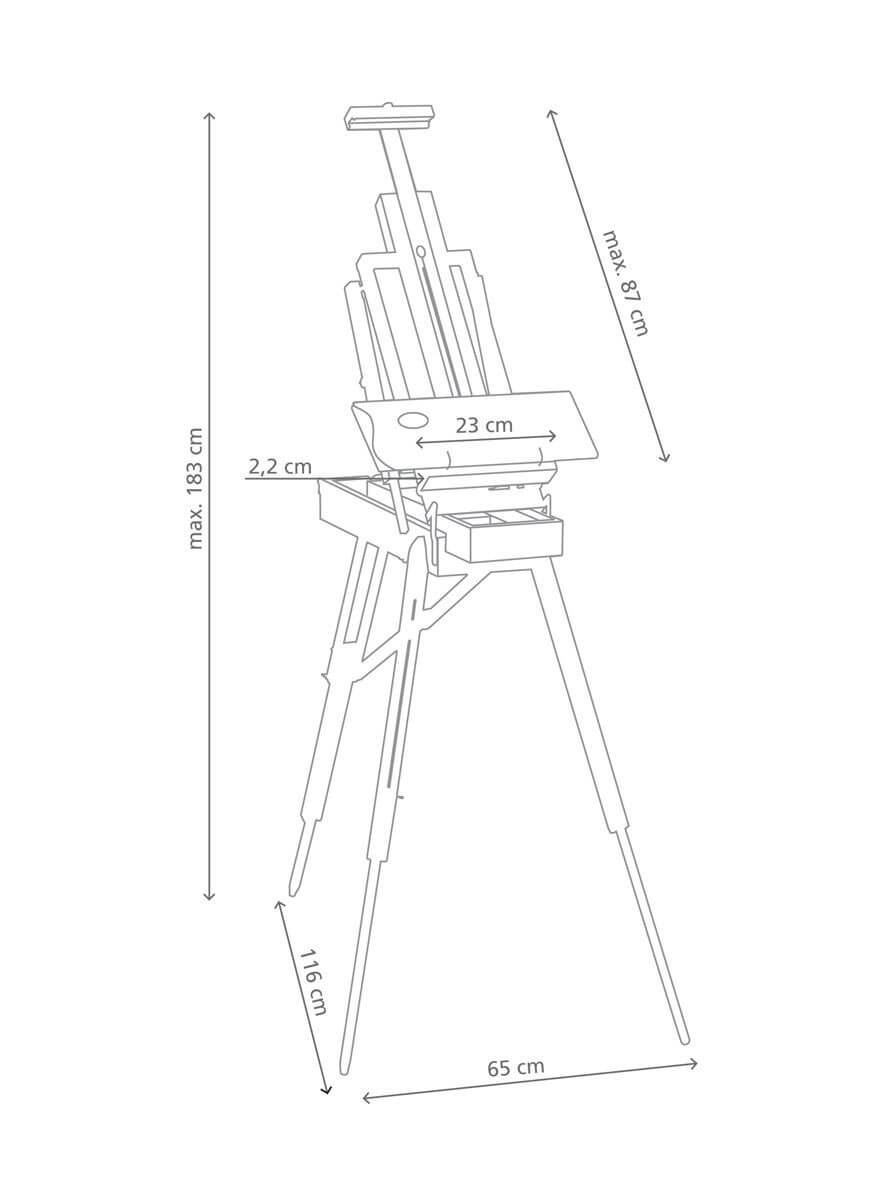 jullian french easel