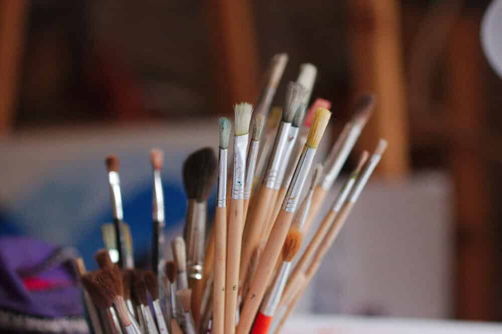 how to clean oil paint brushes without thinner