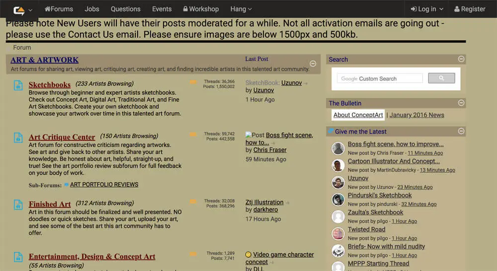 sites like deviantart