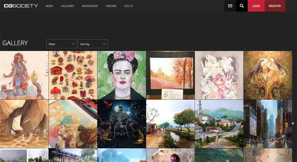 sites like deviantart -