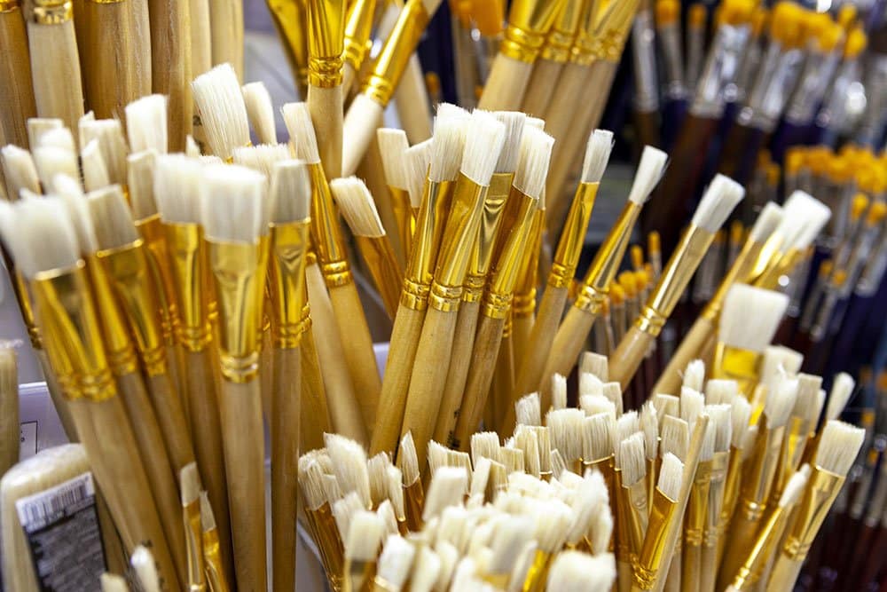 High quality paint brushes for acrylic